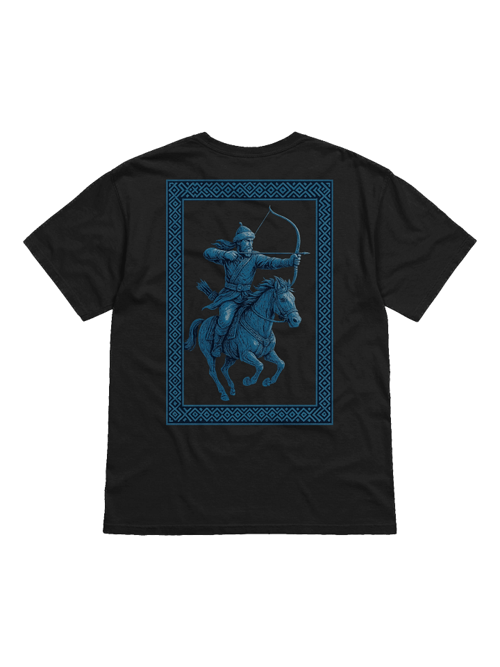 Steppe Archer: Back-Printed Warrior Legacy Tee Nomad product image (1)