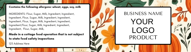 Pumpkin Patch Delight Label Template Bundle product image (3)