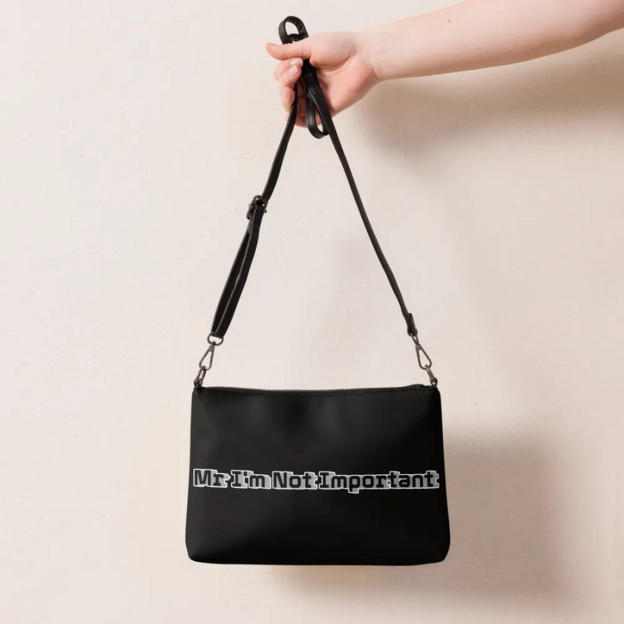 Crossbody Bag - Black - Mr I'm Not Important product image (10)