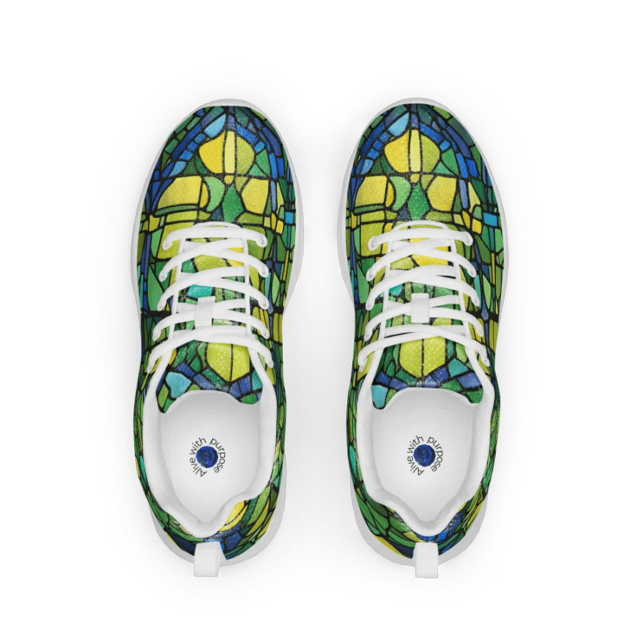 Geometric Harmony Mens Athletic Shoes product image (2)