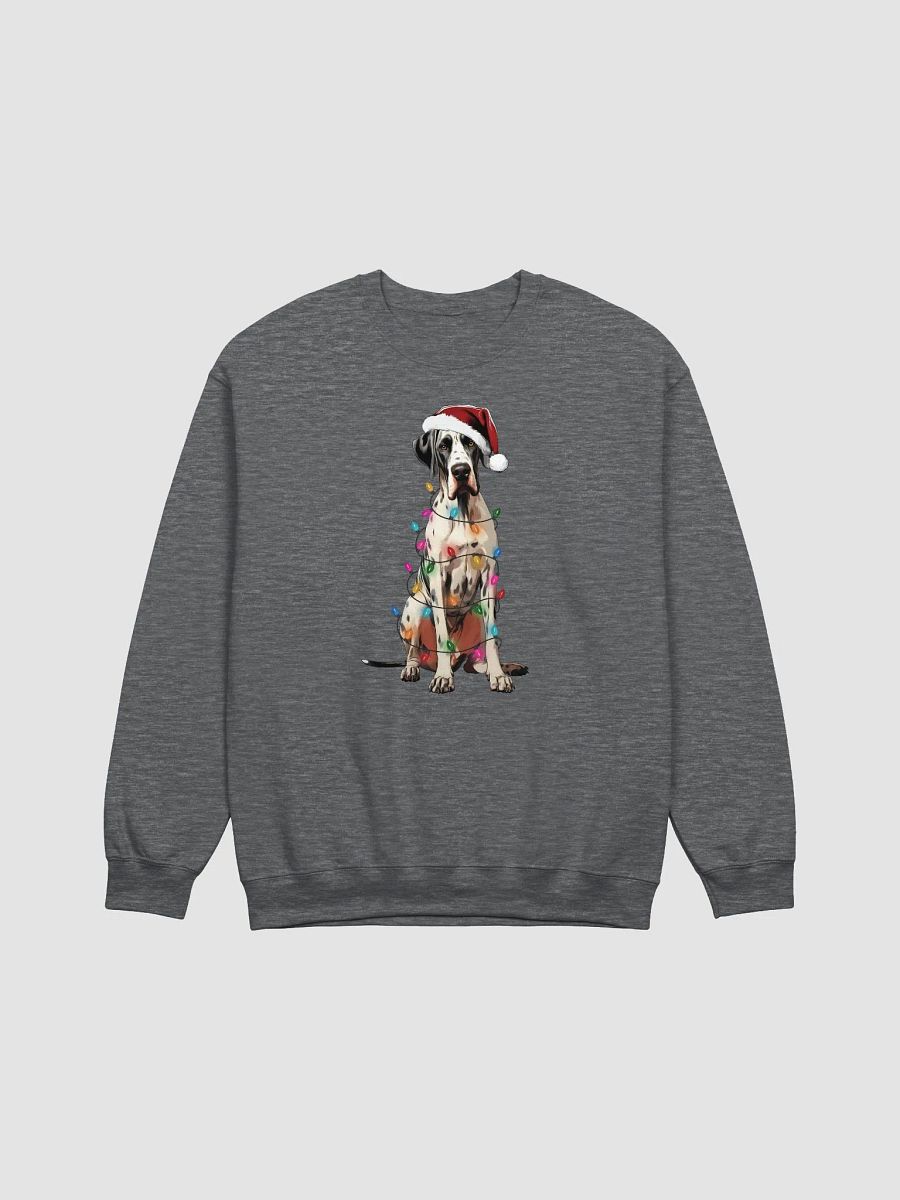 Funny Great Dane(Harlequin) Christmas Sweatshirt for Great Dane Paw-rents product image (3)