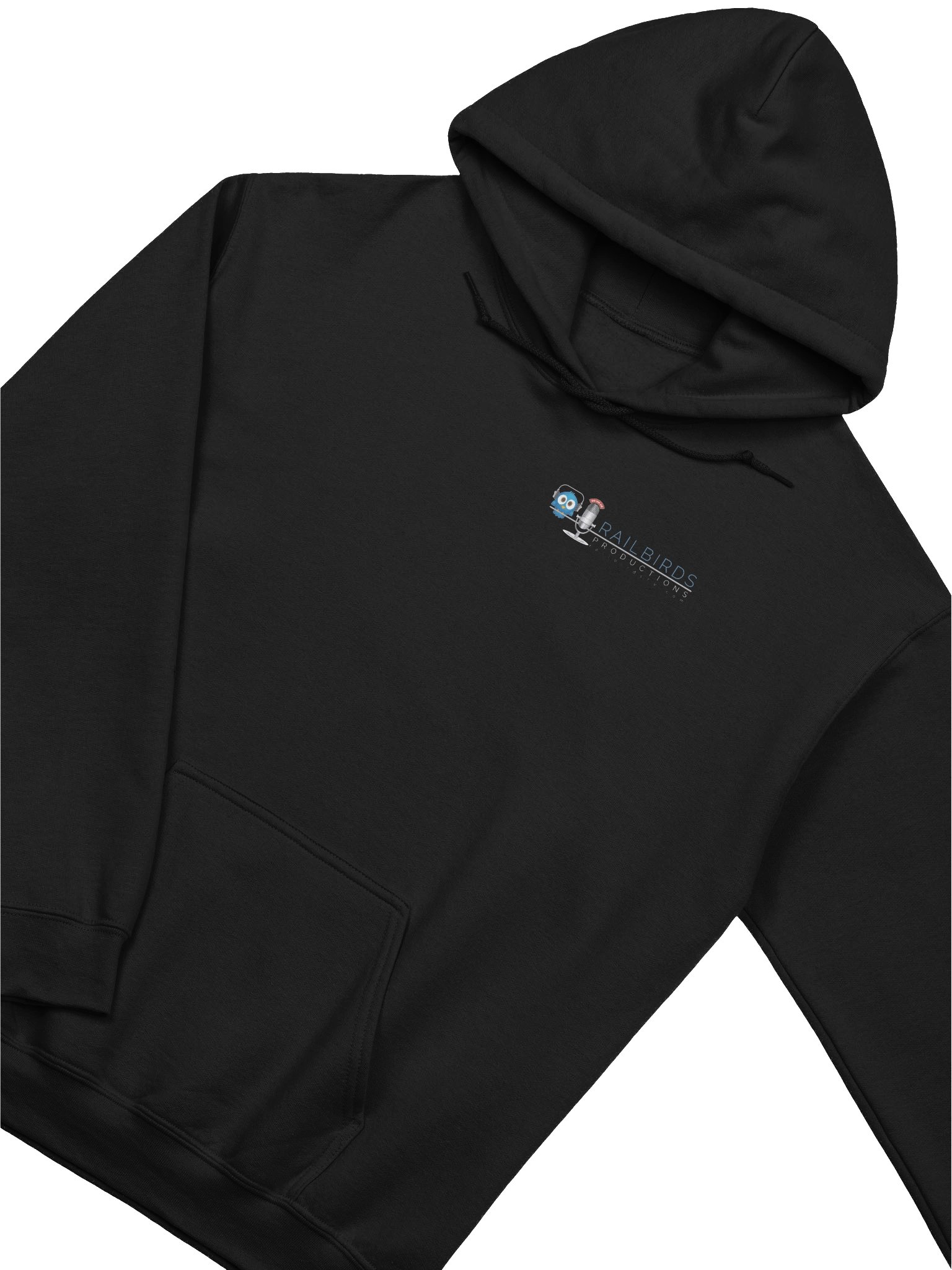 Black Railbirds classic hoodie product image (3)