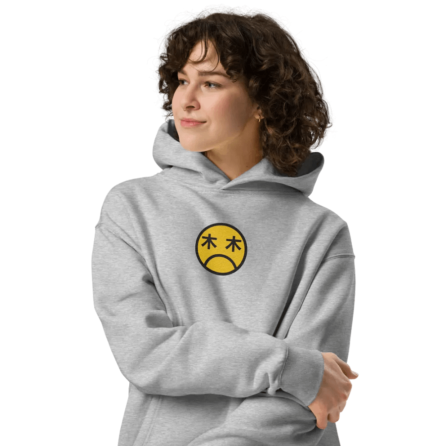 Kanji Frown Small Logo Embroidered Pullover product image (34)