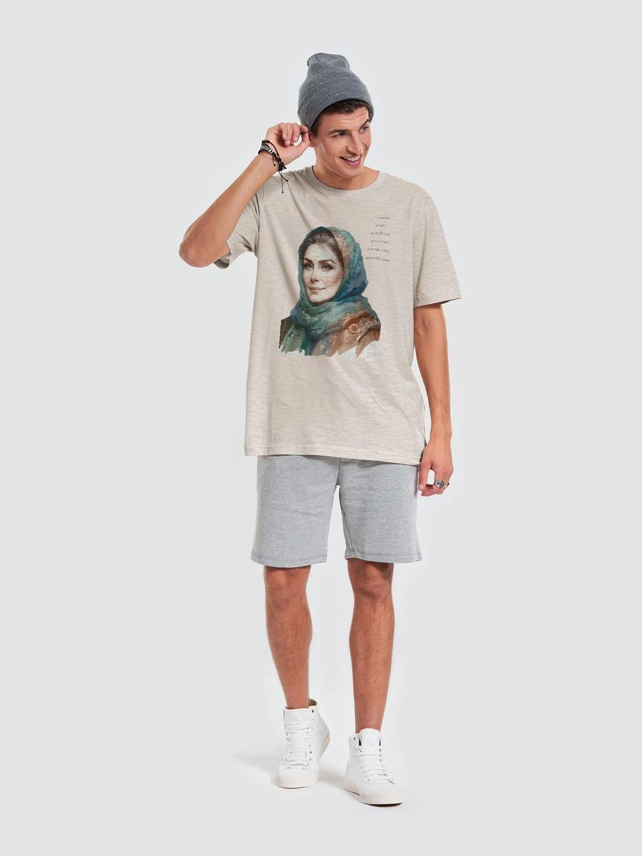 Serene Scarf Watercolor T-Shirt product image (6)