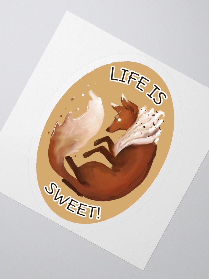 Life Is Sweet Sticker product image (4)