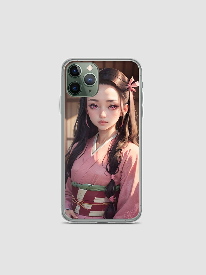 Nezuko Demon Slayer Inspired iPhone Case - Fits iPhone 7/8 to iPhone 15 Pro Max - Protective Design, Ethereal Charm product image (2)