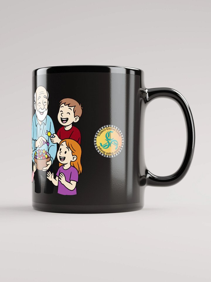 Spoiling Grandkids is my Cardio (Male) Glossy Black Mug product image (1)