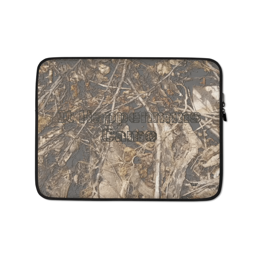 Laptop Sleeve - Dead Split - It Happennnns Camo product image (1)
