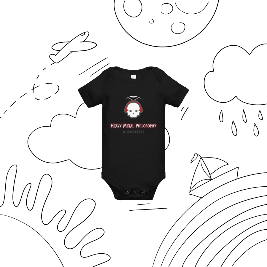 HMP Skull Logo Onsie product image (18)