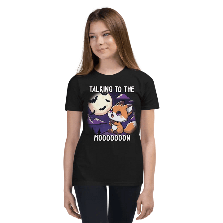 Moonlit Fox Youth T-Shirt product image (2)