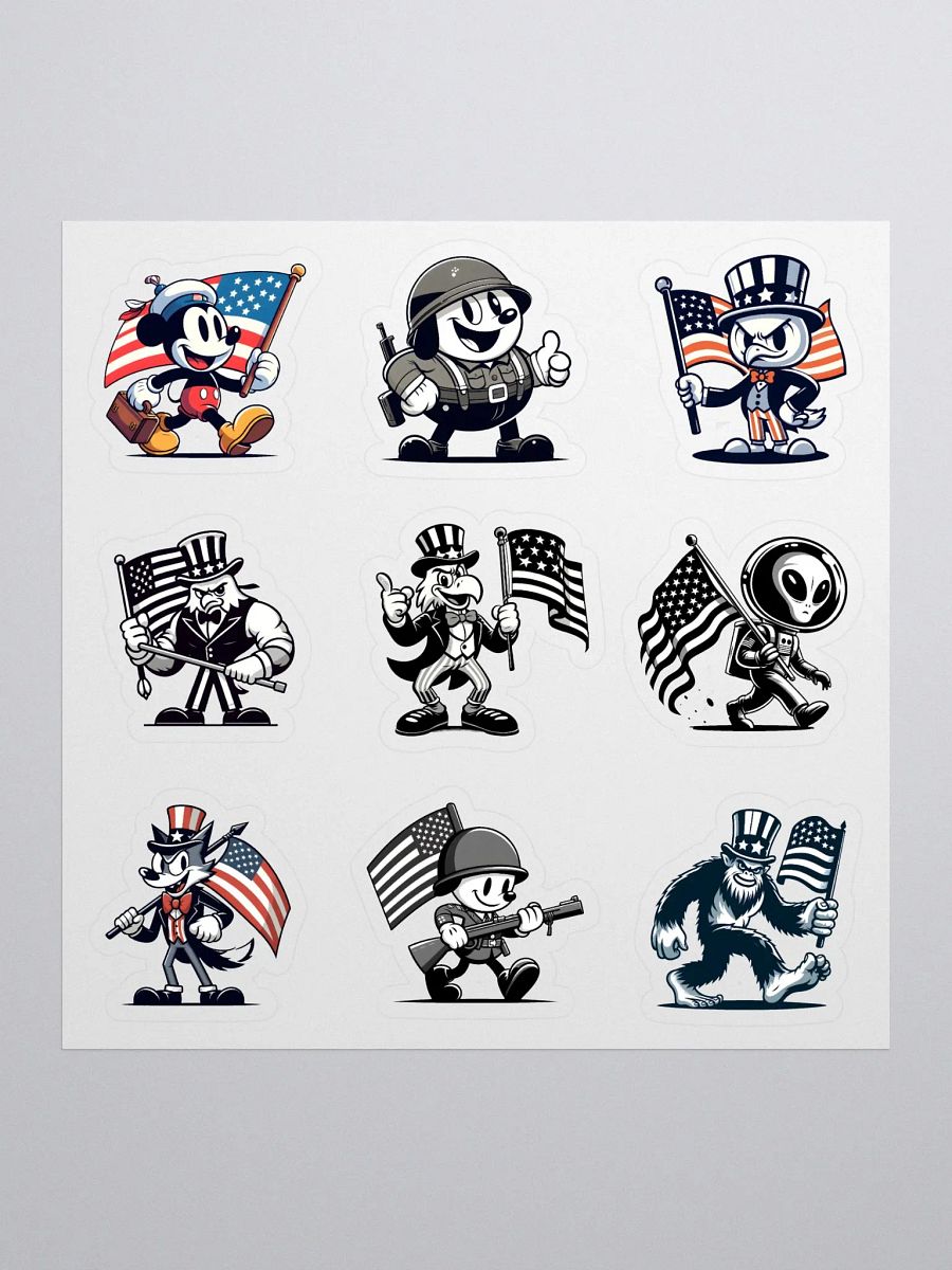 4th of July Stickers II product image (1)