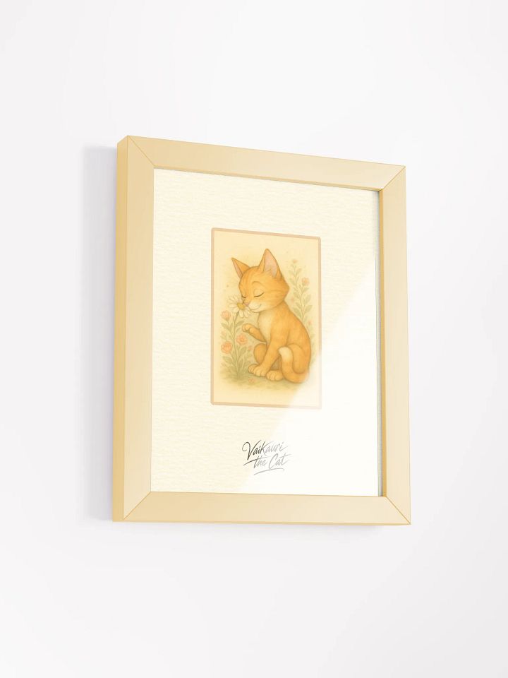 Vaikauri the Cat: Framed Matte Artprint product image (3)