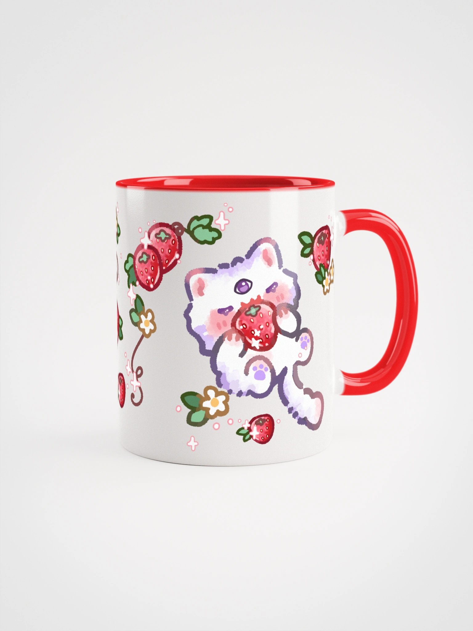 Strawberry Ghostcat Mug product image (1)