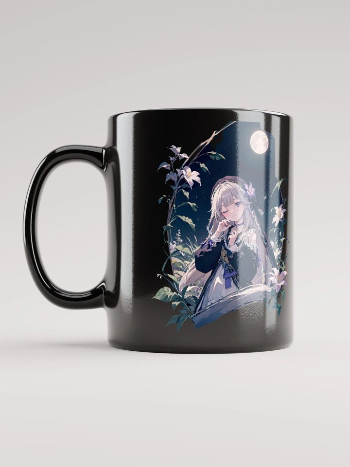 Black Glossy Mug - Herta (Honkai Star Rail) product image (1)