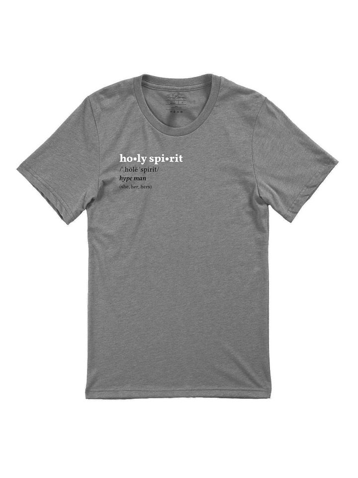 Holy Spirit (she,her,hers) Gray Women's T-Shirt product image (1)