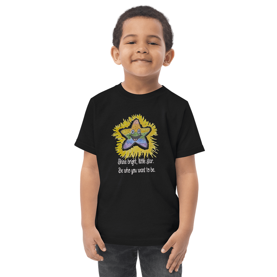 Shine Bright, Little Star. Be who you want to be. - Toddler Tee product image (1)