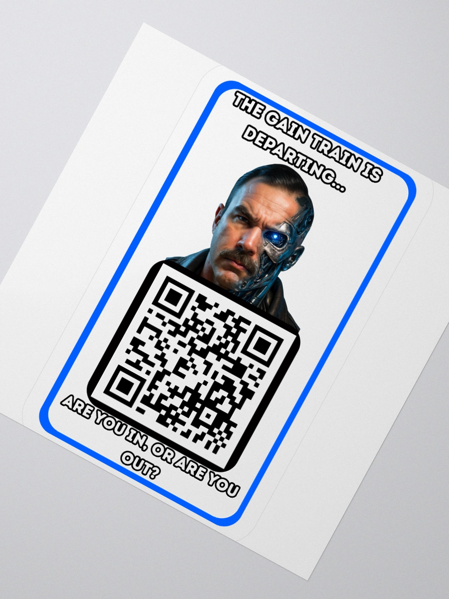 Gain Train Recruitment Sticker product image (4)