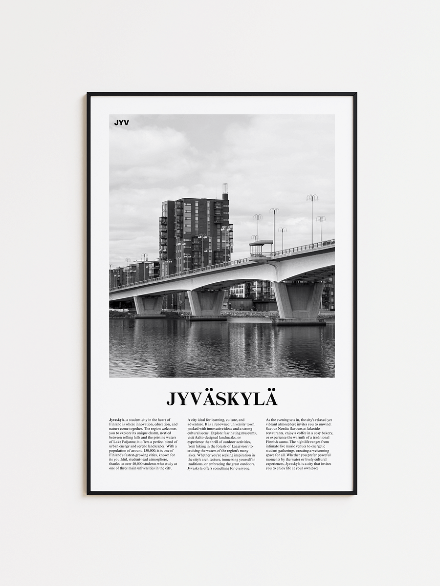 Jyvaskyla 02 Newspaper Poster product image (1)