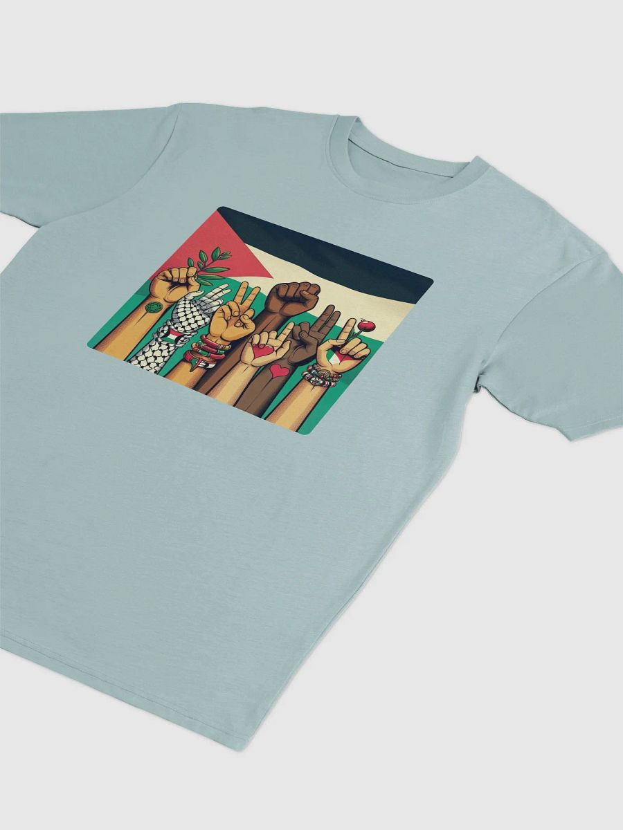 Unity and Solidarity Graphic Tee | free palestina product image (3)