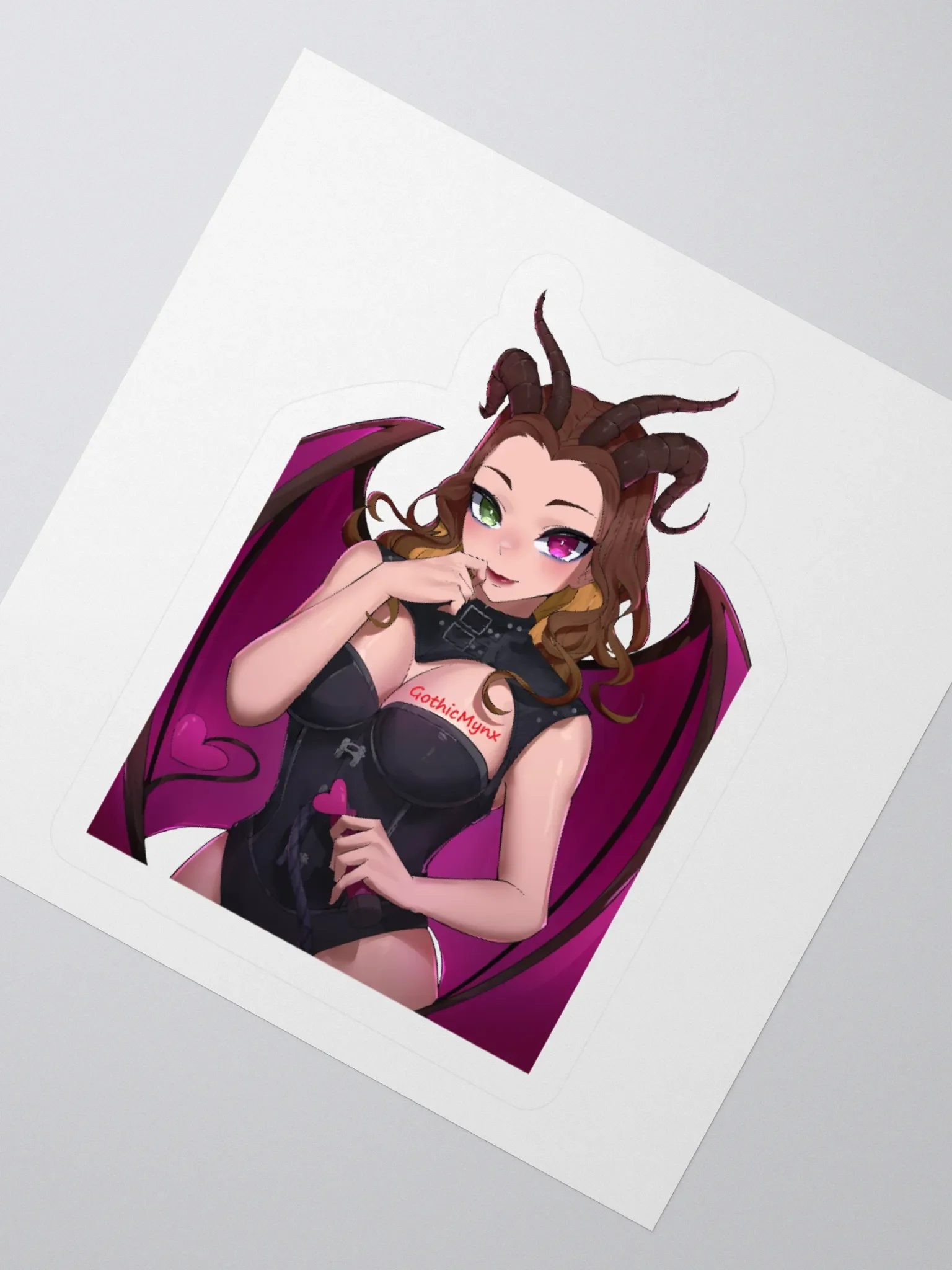 Gothix/Mynxy Succubus sticker product image (5)
