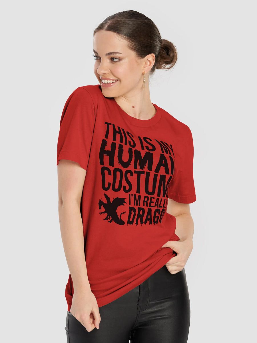 This Is My Human Costume I'm Really a Dragon Funny Halloween T-Shirt product image (8)