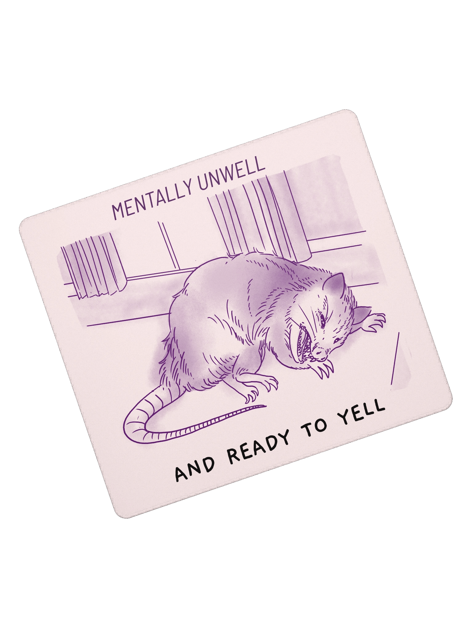 Mentally Unwell Mousepad product image (7)