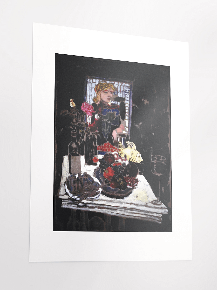 Still Life on White Table (aka Helga) print product image (4)