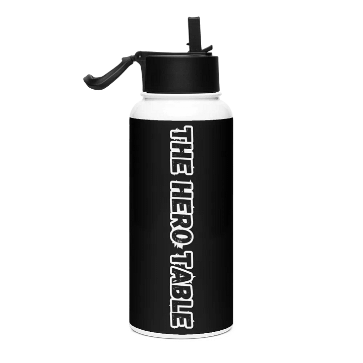 "The Hero Table" 32oz Stainless Steel Bottle product image (1)