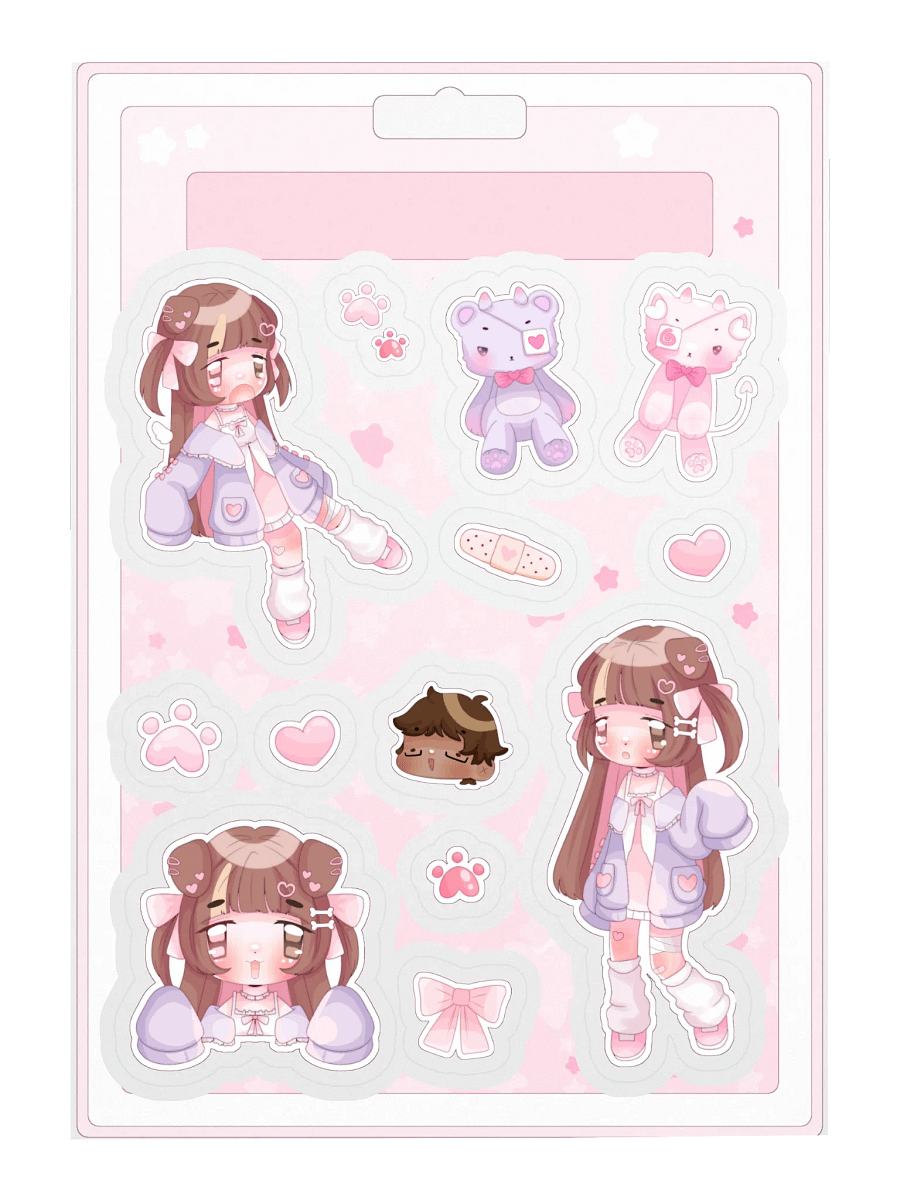 ♡ cutie sticker sheet 2 ♡ product image (3)