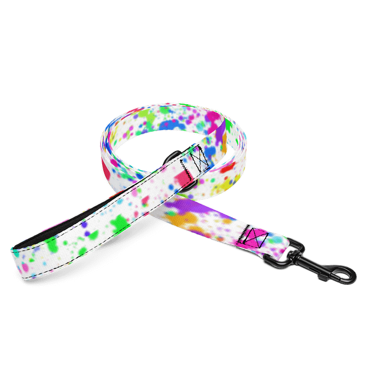 PRIDE Rainbow Splatter Pet Leash product image (1)