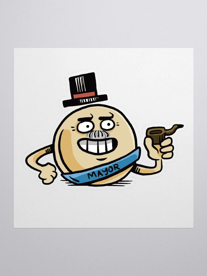 Mayor Bagel (Sticker) product image (1)