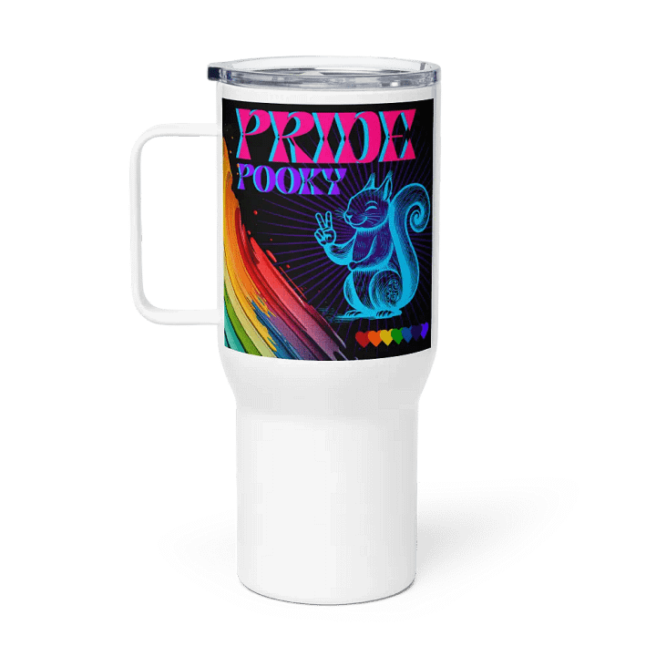 Pride Pooky Peace Travel Mug product image (1)