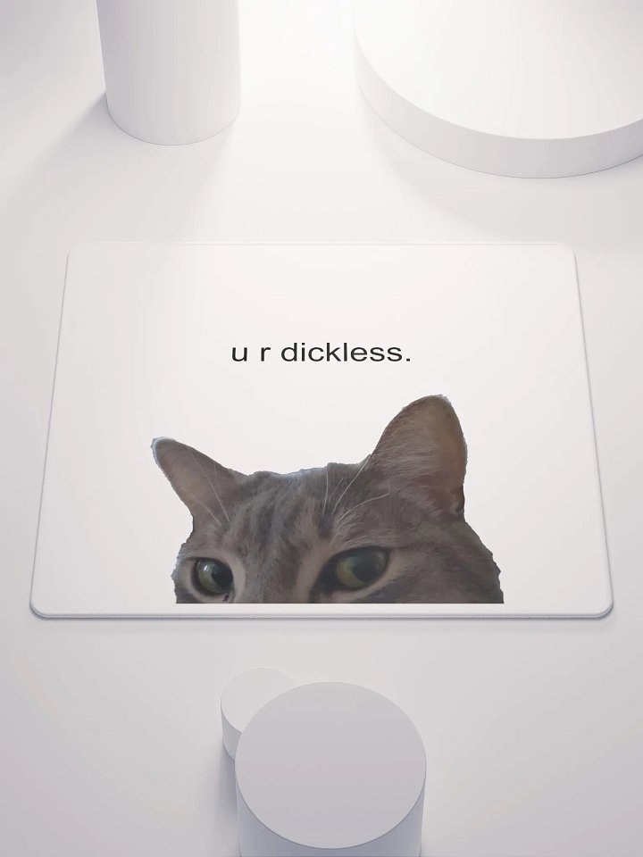 marf is heckin evil - mousepad product image (1)