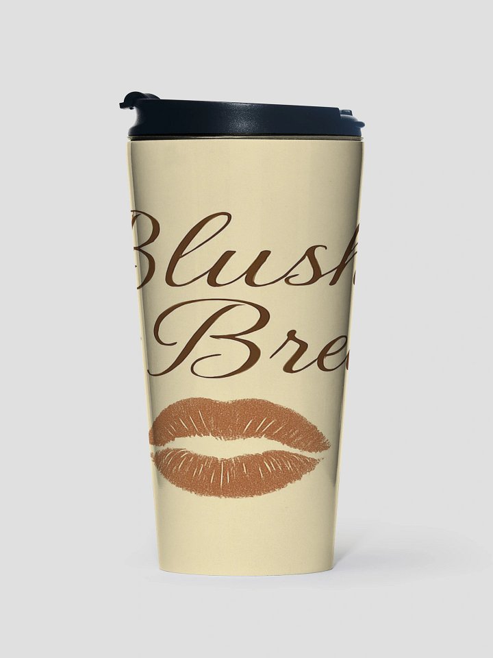 Blush & Brew Yellow Travel Mug product image (1)