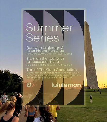 After Hours Crew, we are extremely excited to announce that we are partnering up with @lululemon on June 26, 2025 in their Su...