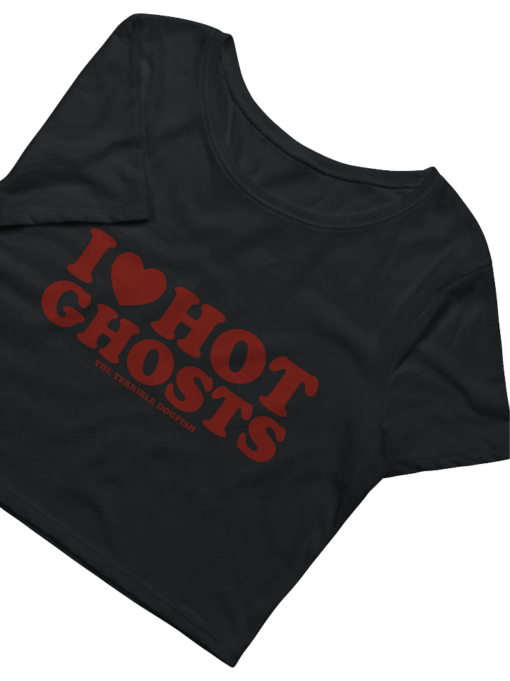 HOT GHOSTS CROP tee product image (2)