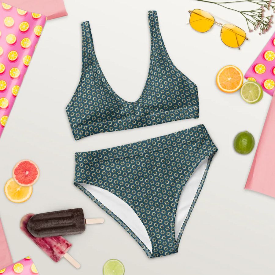 Seashell and Starfish Hight Waisted Bikini product image (5)