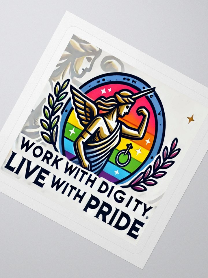 Prideful Wings Kiss Cut Stickers product image (5)