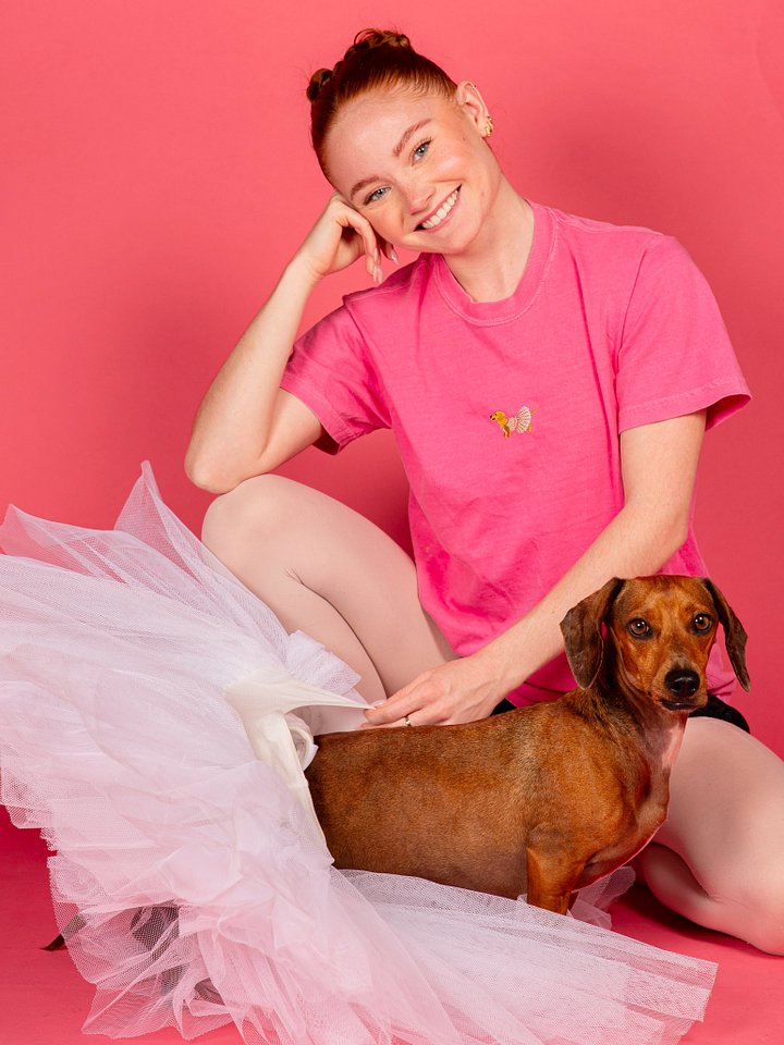 Doxie Embroidered T-Shirt product image (2)