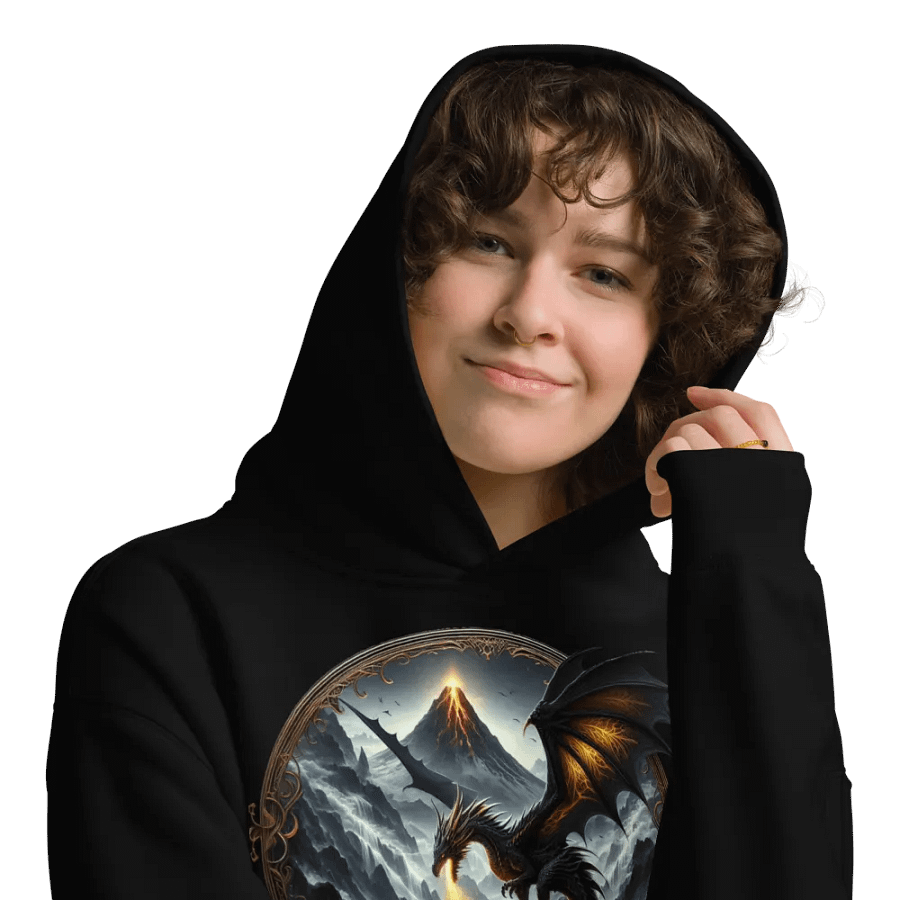 Majestic Dragon's Fury Hoodie product image (9)