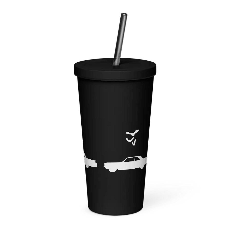 Bat Car Insulated Tumbler product image (3)