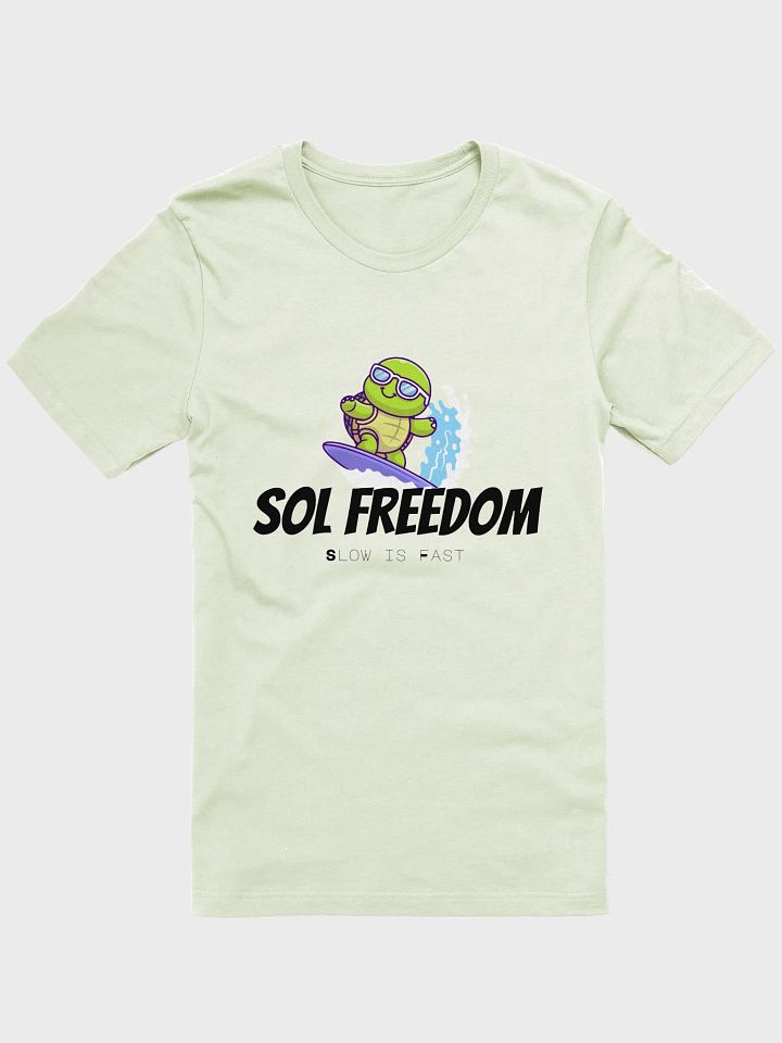 Sol Freedom Turtle Surfing T-shirt product image (1)