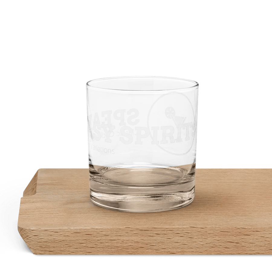 Rocks Glass - Wraparound Logo - White product image (10)