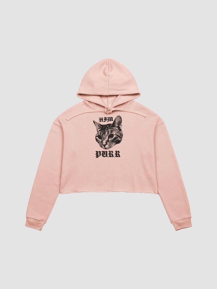 Him Purr Crop Top Hoodie product image (5)