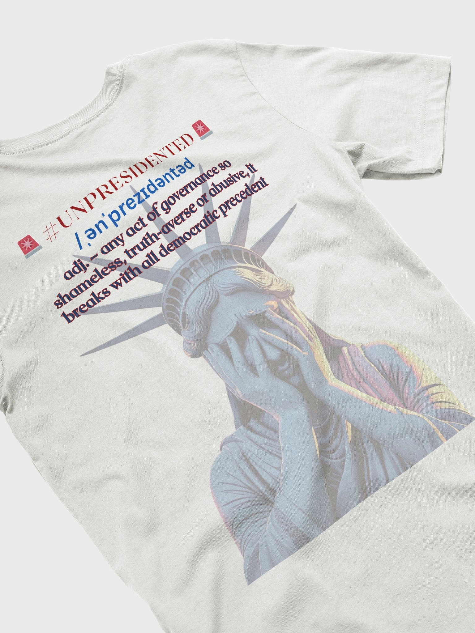 American Flag Barbed Wire Chain Link Bella & Canvas 3001 Supersoft Tee product image (16)