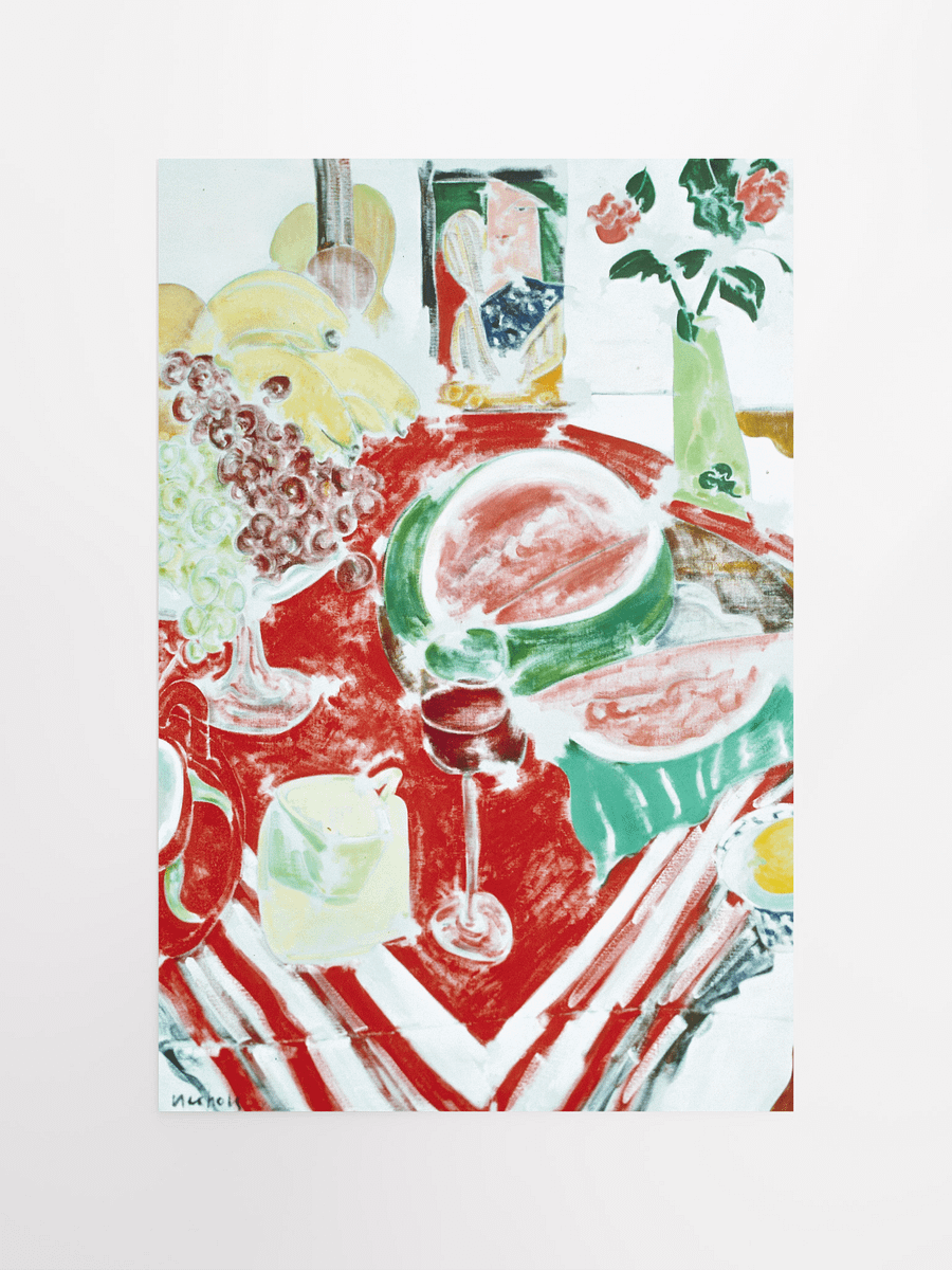 Still Life with Watermelon (1985) print product image (5)