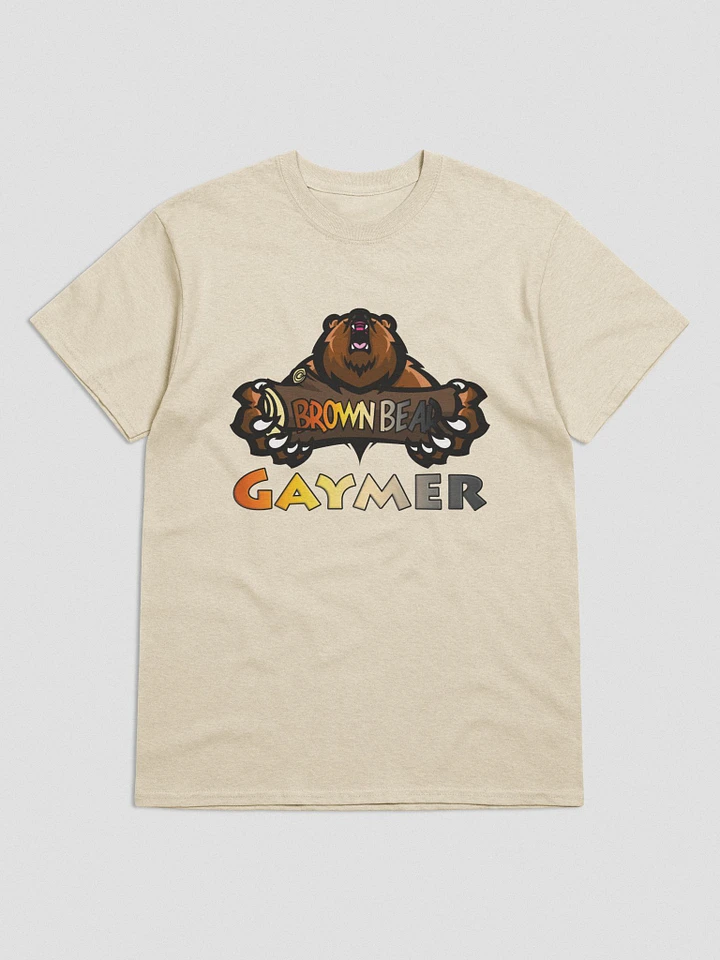 Brown Bear Gaymer (Bear Pride) - Light Color T-Shirt product image (2)