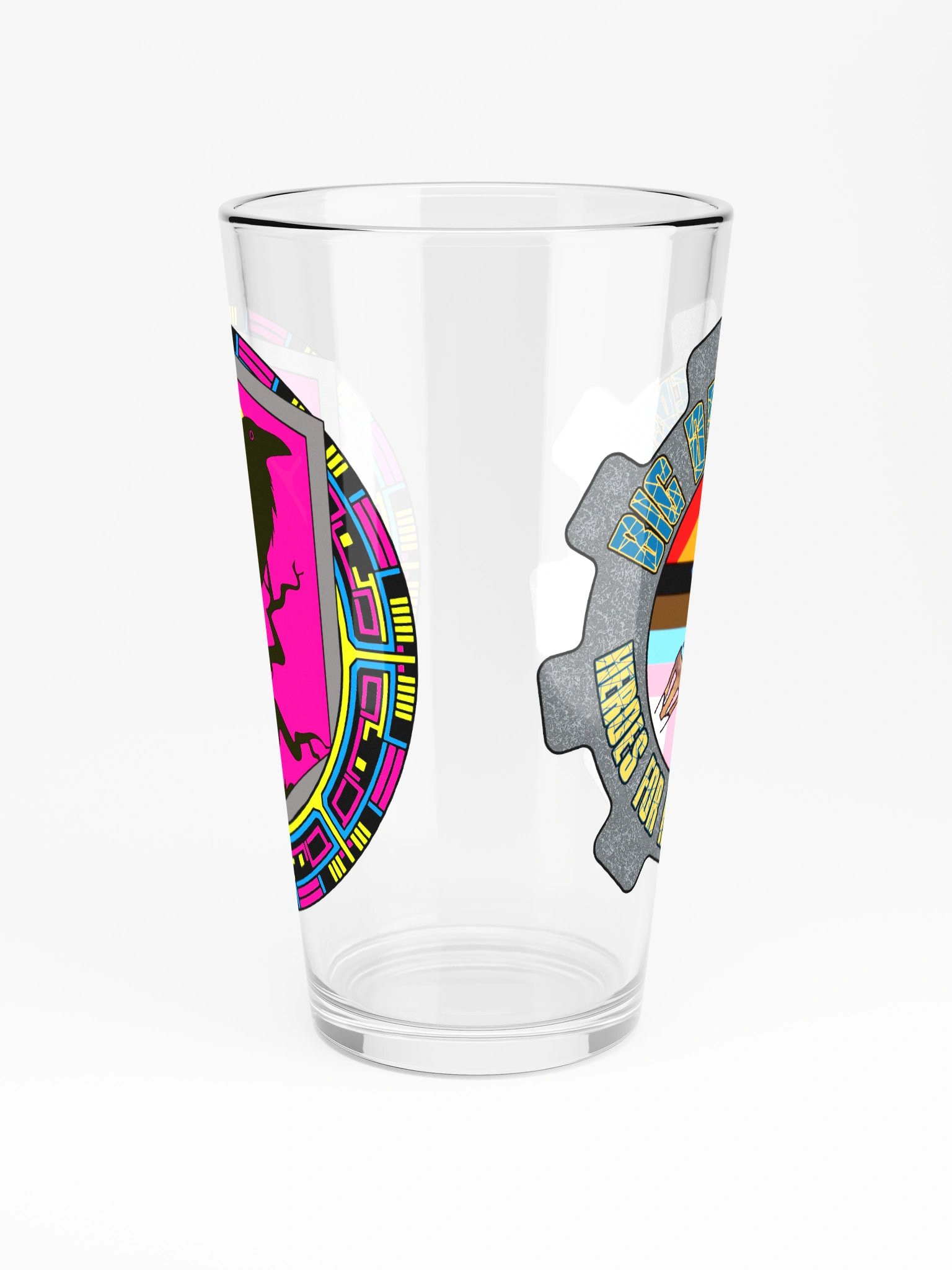 Utec_the_Hero Shaker Pint Glass product image (2)