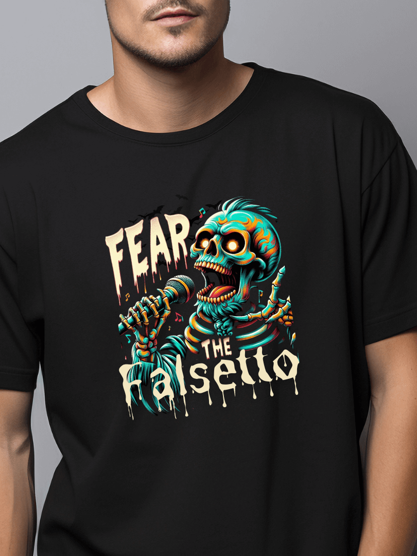 Fear The Falsetto T-Shirt For Singers product image (1)