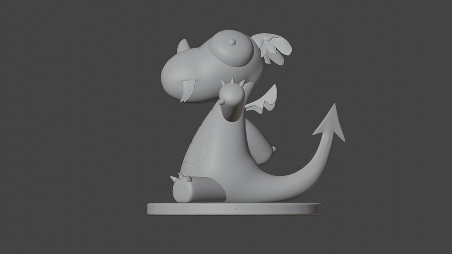 Waving Draco 1.0 3D Print File product image (3)